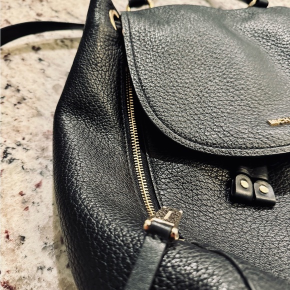 Michael Kors Black Backpack with Structured Design - Picture 8 of 8